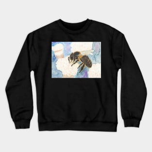 Collection Agent - Honey Bee on Flower Crewneck Sweatshirt